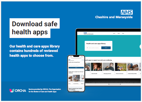 Our health and care apps library - Cheshire and Merseyside NHS